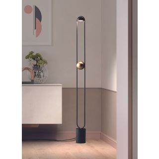 Masiero / Floor Lamps / Luppiter Stl 1 11 Metal Sphere