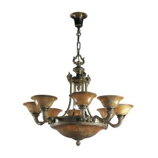 Mariner / Chandeliers / Casted Bronze & Alabaster 18529.0