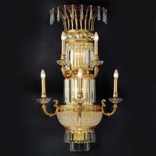 Mariner / Wall Sconces / Casted Bronze & Scholer crystal 19921.0