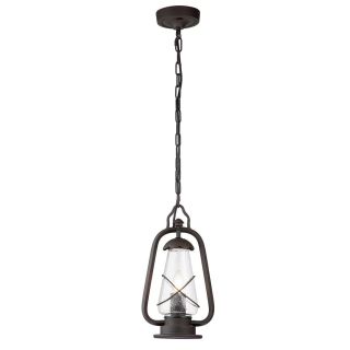 Elstead Lighting / Outdoor Pendant Lights / Miners 1 Chain Lantern Old Bronze
