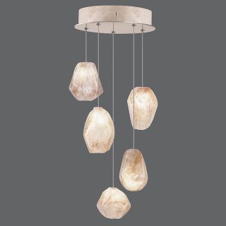 Fine Art Handcrafted Lighting / Pendant Lights / Natural Inspirations 12″ Round 852440-14L 24L
