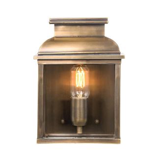 Elstead Lighting / Outdoor Wall Lights / Old Bailey Lantern Aged Brass
