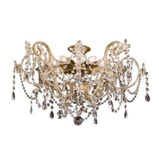 Mechini / Ceiling Lights / Clear Bohemian Crystal and Clear Pearl Banding P314/8