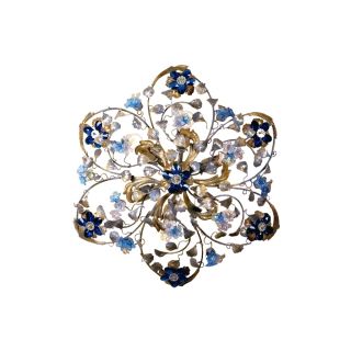 Mechini / Ceiling Lights / Coloured Bohemian Crystal and Murano Glass P583/6