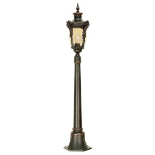 Elstead Lighting / Outdoor Post Lights / Philadelphia Medium Pillar Old Bronze