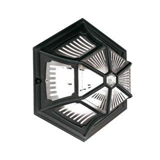 Elstead Lighting / Outdoor Wall & Ceiling Lights / Parish Flush Black