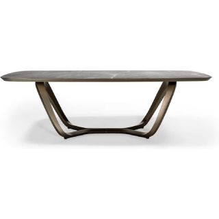 Reflex / Dining Tables / Segno 72 Bevel Vetromarmo