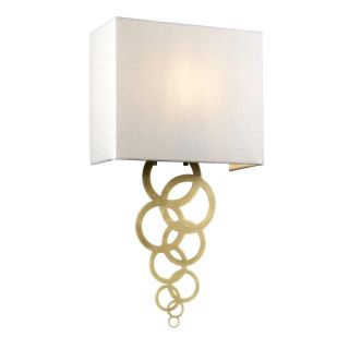 Elstead Lighting / Wall Lights / Rosa Medium Aged Brass