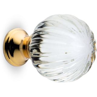 Arte Veneziana / Door Handles / Rugantino Cabinet Knob Gold-HVX-AVA-012-M14 / Chrome-HVX-AVA-012-M15