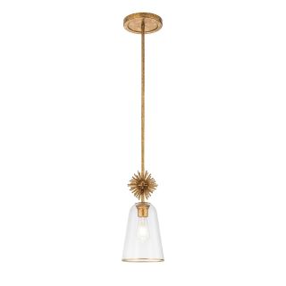 Elstead Lighting / Pendant Lights / Staring Distressed Gold