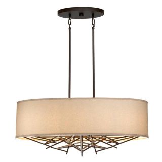Elstead Lighting / Pendant Lights / Taiko 5 Island Old Bronze