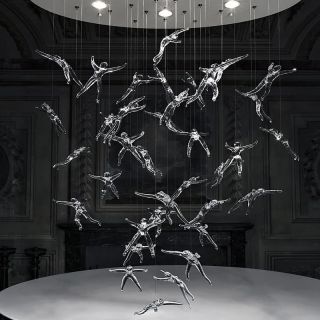 Terzani / Suspension LED lamp / Angel falls Q13S