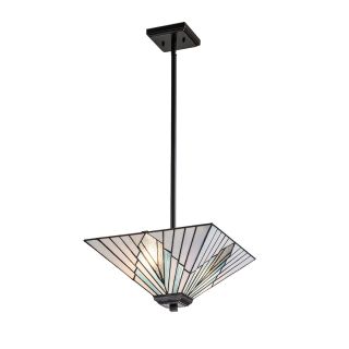 Elstead Lighting / Pendant Lights / Alderley 2lt Trio-Mount Vintage Bronze