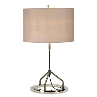 Elstead Lighting / Table Lamps / Vicenza Dark Grey Polished Nickel