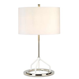 Elstead Lighting / Table Lamps / Vicenza White Polished Nickel