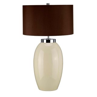 Elstead Lighting / Table Lamps / Victor 1 Large Cream