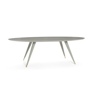 DOM Edizioni / Esstisch / Andrea Leggero Dinner Round Top Gloss Lacquered