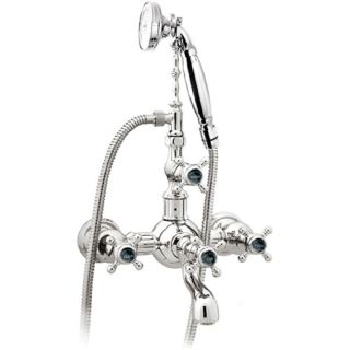 Bronces Mestre / Bad-Dusche-Armaturen / Duschgarnitur mit schwarzem Porzellan 035016.N00.50