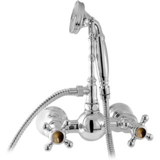 Bronces Mestre / Bad-Dusche-Armaturen / Brausegarnitur mit Tigerauge-Stein 035019.TG0.50