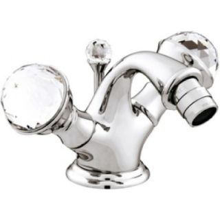 Bronces Mestre / Bidet-Armaturen / Bidet-Einlochbatterie mit Swarovski-Kristall 037225.C00.50