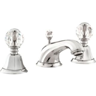 Bronces Mestre / Waschtisch-Armaturen / Becken mit drei Löchern, besetzt mit Swarovski-Kristallen 038101.000.50