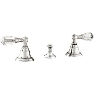 Bronces Mestre / Bidet-Armaturen / Drei-Loch-Bidet-Set mit Swarovski-Kristall 039662.D00.50