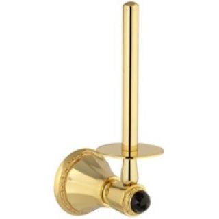 Bronces Mestre / Toilet Roll Holders / Adriatica with Swarovski black crystal