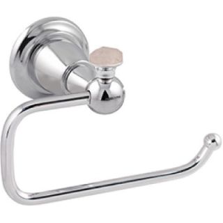 Bronces Mestre / Toilettenpapierhalter / Magma mit rosa Quarzstein 072277.QZP.50