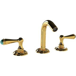 Bronces Mestre / Bidet-Armaturen / Bidet mit drei Löchern mit Malachitstein besetzt 073821.ML0.00