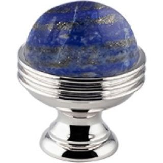 Bronces Mestre / Furniture Handles / Urbe Precious 23mm with lapislazuli stone 0Z5739.LP0.50