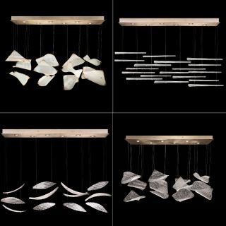 Fine Art Handcrafted Lighting / Pendant Lights / Elevate Rectangular 895140