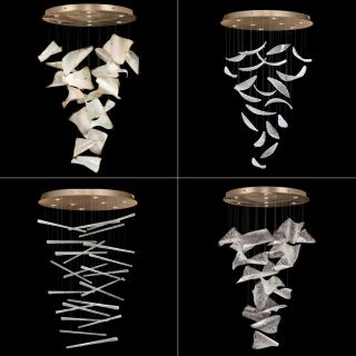 Fine Art Handcrafted Lighting / Pendant Lights / Elevate Round 895840-111