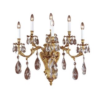 Mariner / Wandleuchten / Bronzeguss / Scholer-Kristall 19849