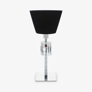 Baccarat Torch Lampe / Tischlampe - Schwarz Lampenschirm
