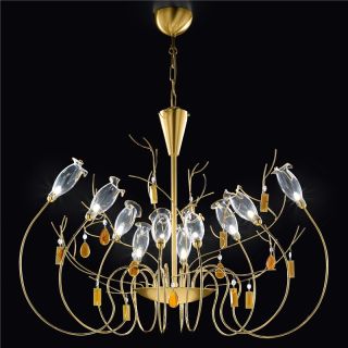 Patrizia Volpato / Kronleuchter / Bon Ton 24 Karat Gold 390-S