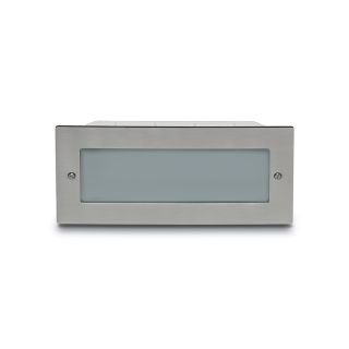 Moretti Luce / Einbaustrahler / Aluminium Modern LED / Wallbeam Inox 412 5W
