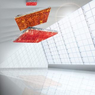 Patrizia Volpato / Kronleuchter / Magma Handcrafted Amethyst Crystal 24 Karat Gold