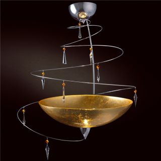 Patrizia Volpato / Kronleuchter / Vertigo Swarovski Crystal 24 Karat Gold
