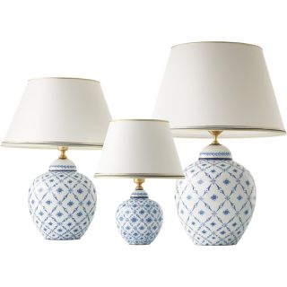 Le Porcellane / Tischlampen / Rombi Fiori 5197