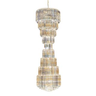 Patrizia Volpato / Kaskadenleuchten / Cristalli Murano Glass 24 Karat Gold 6005-60