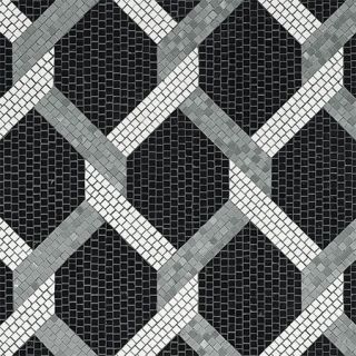 Bisazza / Marmosaico - Decorations / Arianna Black SW10311