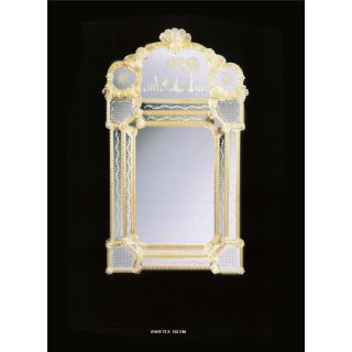 Italian Luxury Lighting / Wall Mirrors / Elegant Venetian Glass Decorations in Gold 816S