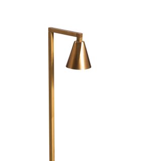 Moretti Luce / Outdoor Bollard Lights / Silva Disk 3539 – Brass Bollard