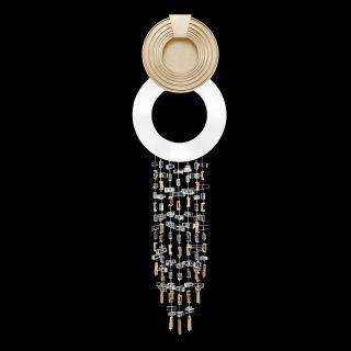 Kunstvolle handgefertigte Beleuchtung / Wandleuchten / CAPRI 35,5 " H