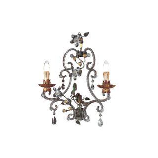 Mechini / Wall Lights / Murano Glass and Clear Pearl Banding A102/2