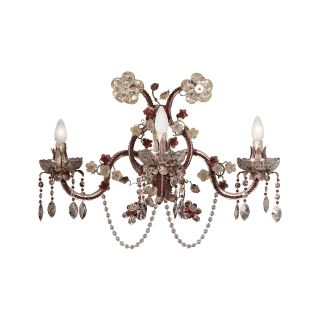 Mechini / Wall Lights / Colored Bohemian Crystal and Murano Glass A257/3