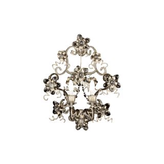 Mechini / Wall Lights / Fumè Colored Bohemian Pearl Banding A288/2