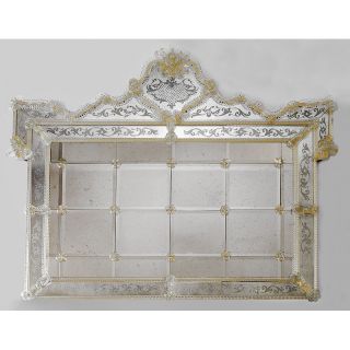 Glass & Glass Murano / Wandspiegel / ART. MIR 400