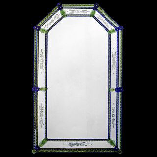 Glass & Glass Murano / Wandspiegel / ART. MIR 500