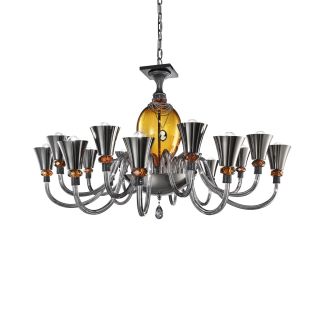 Euroluce Lampadari / Chandeliers / Audrey L8+8 Amber